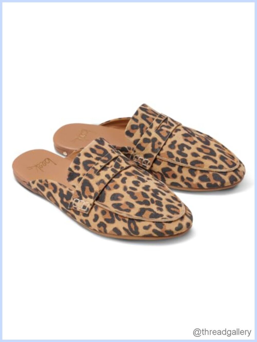 Suede Backless Loafers Slip-On Memory Foam Footbed Comfort